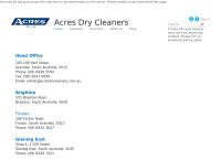 Acres Dry Cleaners Pty Ltd (West Beach Sa)