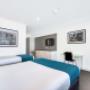 Guest room with two beds