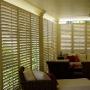 Patio Plantation Shutters