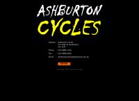 Ashburton Cycles and E-Bikes's website