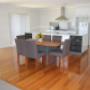 Spacious dining room
