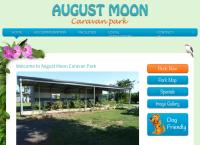 August Moon Caravan Park's website