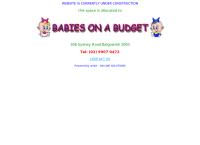 Babies On A Budget