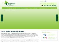Best Friend Pet Centre's website