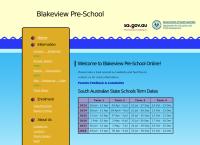 Blakeview Pre-School's website