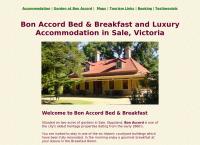 Bon Accord Bed & Breakfast's website