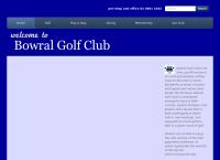 Bowral Golf Club Ltd