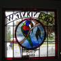 Front door leadlight panel