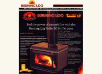 Burning Log-Grill-King BBQ's