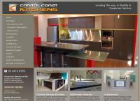 Capital Coast Kitchens's website