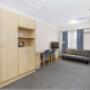 Well-equipped guest room