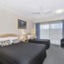 Spacious guest room
