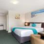Spacious guest room