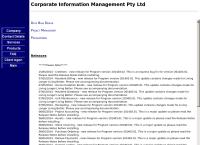 Corporate Information Management Pty Ltd