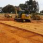 Site cuts for developing estates.