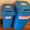Secure wheelie bin service.