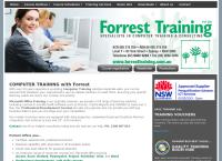 Forrest Training Pty Ltd's website