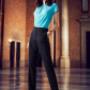 Navy Pants in Store
