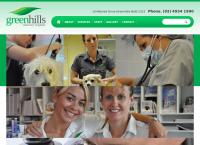 Greenhills Veterinary Hospital's website