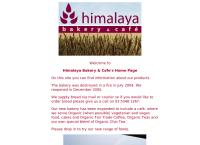 Himalaya Cafe & Organic sourdough bread's website