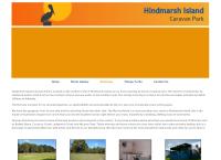 Hindmarsh Island Caravan Park's website
