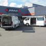 Jaram van storage and ladder racks