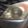 Headlight restoration Before