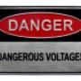 Etched & Filled Warning Labels
