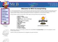 Mr b Screenprinting Pty Ltd