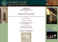 Muir Books (also known as Muir Robert Old & Rare Books)'s website