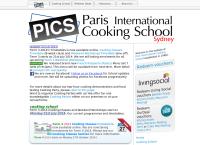Paris Int Cooking School's website