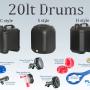 Plastic Drums & Accessories