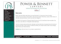 Power & Bennett's website