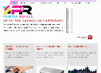 Printer Refills's website