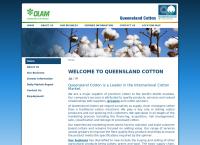 Queensland Cotton Corporation Ltd (Newstead Qld)'s website