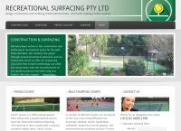 Recreational Surfacing Pty Ltd's website