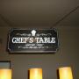 hand painted interior sign