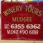 hand painted sign