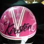 hand painted trotting helmet