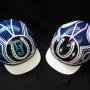hand painted trotting helmets
