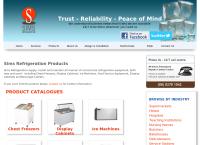 Sims Refrigeration's website