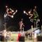 International Minibike Stunt Team - 3 metre tall unicycles & fire juggling!