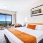 Spacious guest room