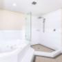 Bathroom with whirpool bathtub