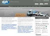 Sph Transport The Courier Specialists's website