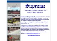 Supreme Wire Fence & Gates Pty Ltd