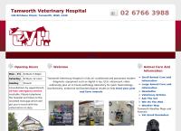 Tamworth Veterinary Hospital's website