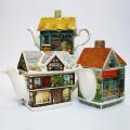 James Sadler 'Country Cottages' and 'Traditional England' Teapots