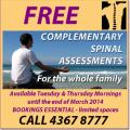 Free spinal assessments