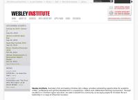 Wesley Institute For Ministry & The Arts